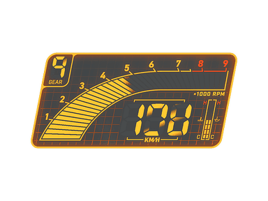 Sticker | Digital Dashboard (Lenticular)