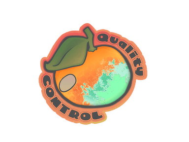 Sticker Slab | Quality Control (Holo)