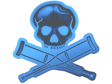 Sticker Slab | Radiograph (Holo)