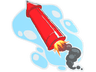 Sticker | Big Red Rocket