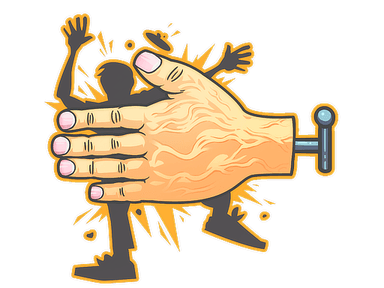 Sticker Slab | High Five!