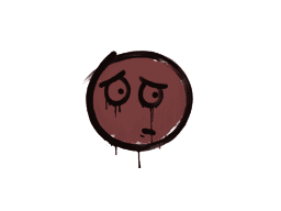 Sealed Graffiti | Worry (Brick Red)