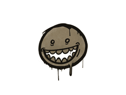 Sealed Graffiti | Mr. Teeth (Dust Brown)