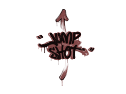 Sealed Graffiti | Jump Shot (Brick Red)