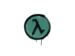 Sealed Graffiti | Lambda (Frog Green)