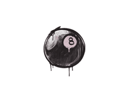 Sealed Graffiti | 8-Ball (War Pig Pink)