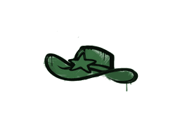 Sealed Graffiti | Sheriff (Jungle Green)