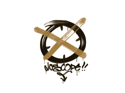 Sealed Graffiti | Noscope (Desert Amber)