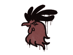 Sealed Graffiti | Cocky (Brick Red)