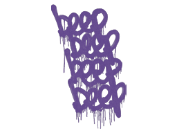 Sealed Graffiti | BEEP (Monster Purple)