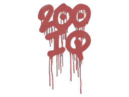 Sealed Graffiti | 200 IQ (Blood Red)