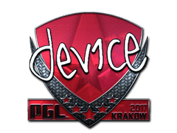 Sticker Slab | device (Foil) | Krakow 2017