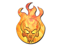 Sticker Slab | Incineration (Holo)