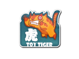 Sticker Slab | Toy Tiger