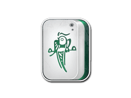 Sticker Slab | Mahjong Rooster