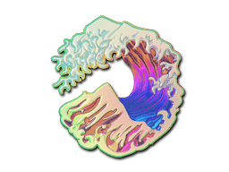 Sticker Slab | Great Wave (Holo)