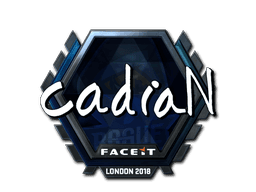 Sticker Slab | cadiaN (Foil) | London 2018