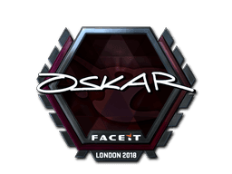 Sticker Slab | oskar (Foil) | London 2018