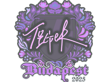 Sticker Slab | Tiger | Budapest 2025