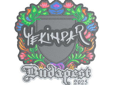 Sticker Slab | YEKINDAR (Embroidered) | Budapest 2025