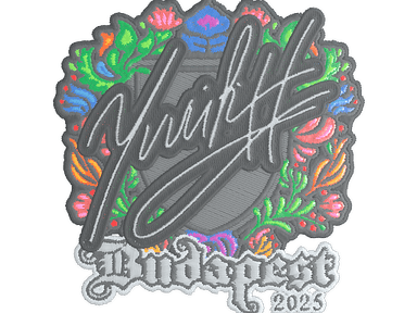 Sticker Slab | yuurih (Embroidered) | Budapest 2025