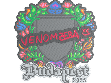 Sticker Slab | venomzera (Embroidered) | Budapest 2025