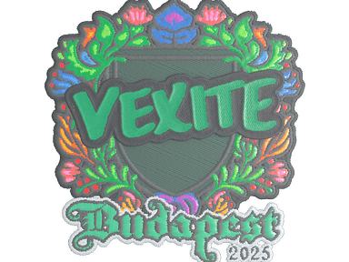 Sticker Slab | vexite (Embroidered) | Budapest 2025