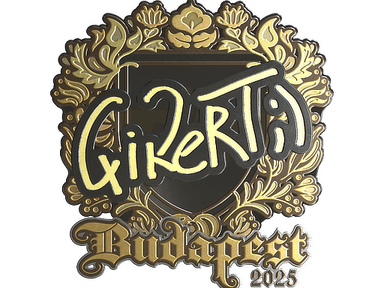 Sticker Slab | qikert (Gold) | Budapest 2025