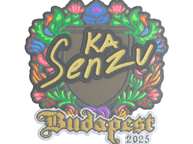 Sticker Slab | Senzu (Embroidered) | Budapest 2025