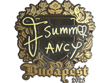 Sticker Slab | Summer (Gold) | Budapest 2025
