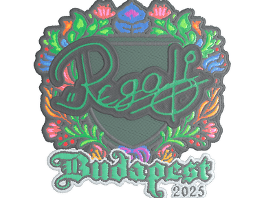 Sticker Slab | regali (Embroidered) | Budapest 2025