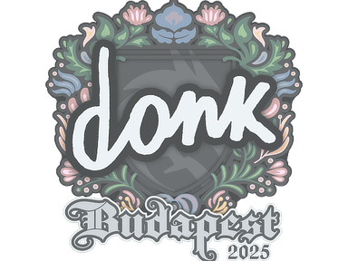 Sticker Slab | donk | Budapest 2025