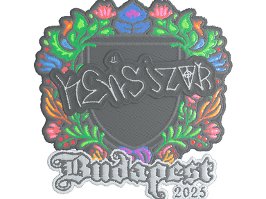Sticker Slab | kensizor (Embroidered) | Budapest 2025