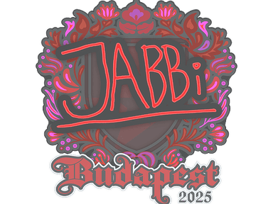 Sticker Slab | jabbi | Budapest 2025