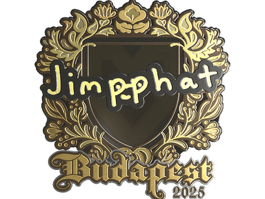 Sticker Slab | Jimpphat (Gold) | Budapest 2025