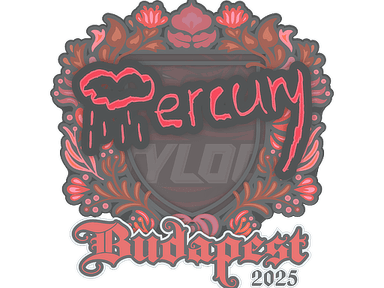 Sticker Slab | Mercury | Budapest 2025