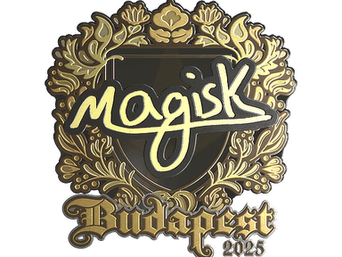 Sticker Slab | Magisk (Gold) | Budapest 2025