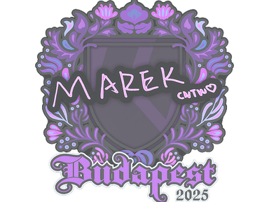 Sticker Slab | Marek | Budapest 2025