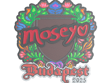 Sticker Slab | Moseyuh (Embroidered) | Budapest 2025