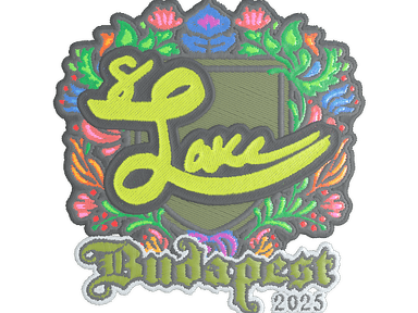 Sticker Slab | Lake (Embroidered) | Budapest 2025