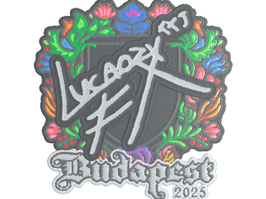 Sticker Slab | Lucaozy (Embroidered) | Budapest 2025