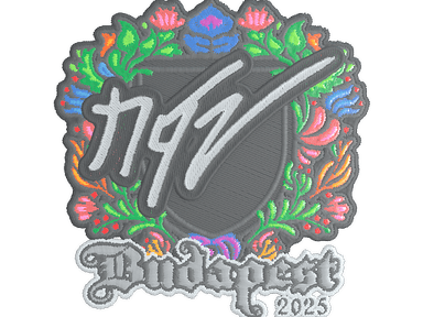 Sticker Slab | NQZ (Embroidered) | Budapest 2025