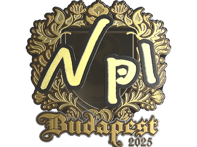 Sticker Slab | npl (Gold) | Budapest 2025