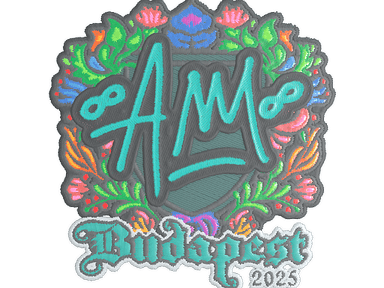 Sticker Slab | AW (Embroidered) | Budapest 2025