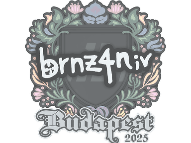 Sticker Slab | brnz4n | Budapest 2025