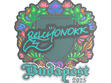 Sticker Slab | BELCHONOKK (Embroidered) | Budapest 2025