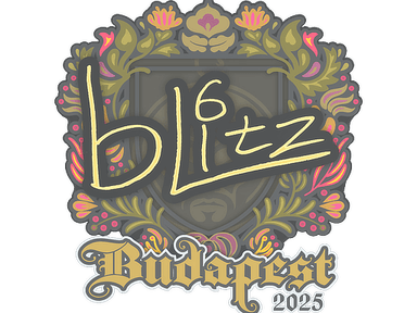 Sticker Slab | bLitz | Budapest 2025