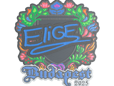 Sticker Slab | EliGE (Embroidered) | Budapest 2025