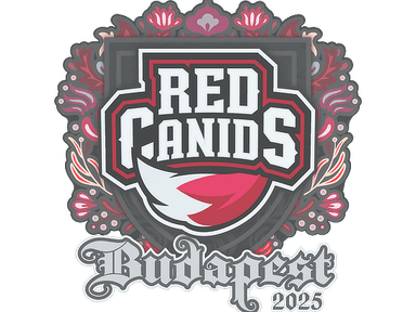 Sticker Slab | RED Canids | Budapest 2025