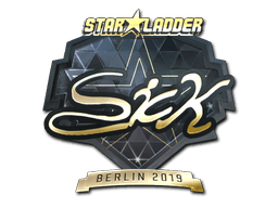 Sticker Slab | SicK (Gold) | Berlin 2019